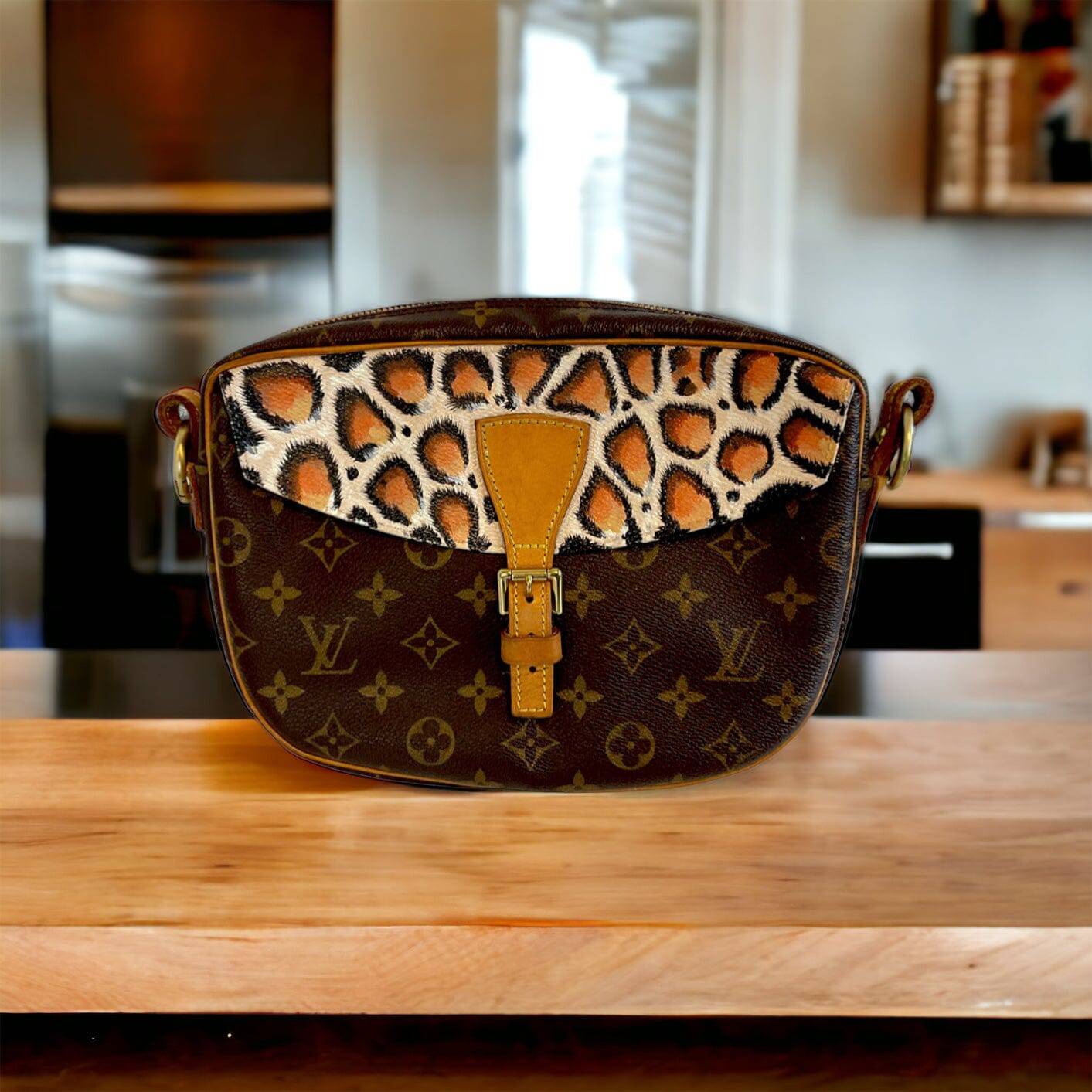 Hand painted Louis Vuitton Bag
