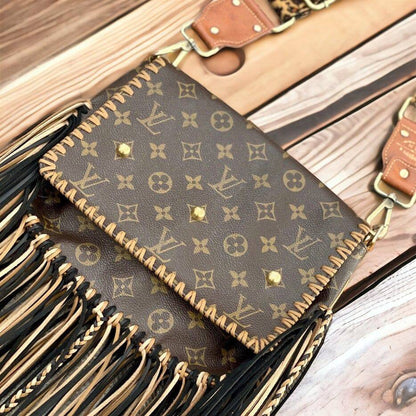 Hand painted Louis Vuitton Bag