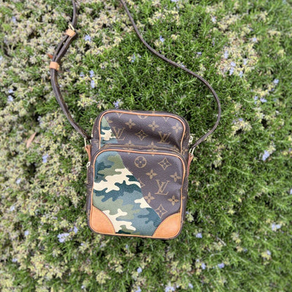 Hand painted Louis Vuitton Bag