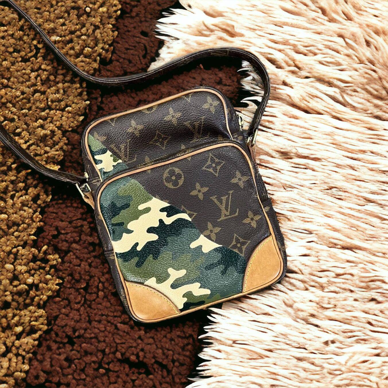 Hand painted Louis Vuitton Bag