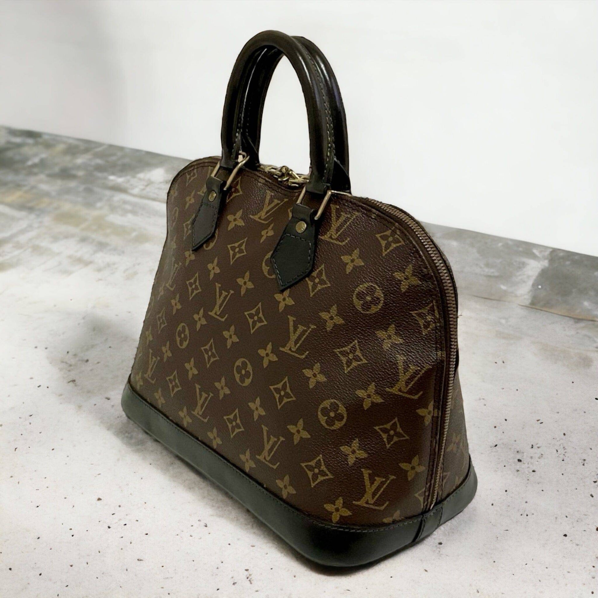 Hand painted Louis Vuitton Bag