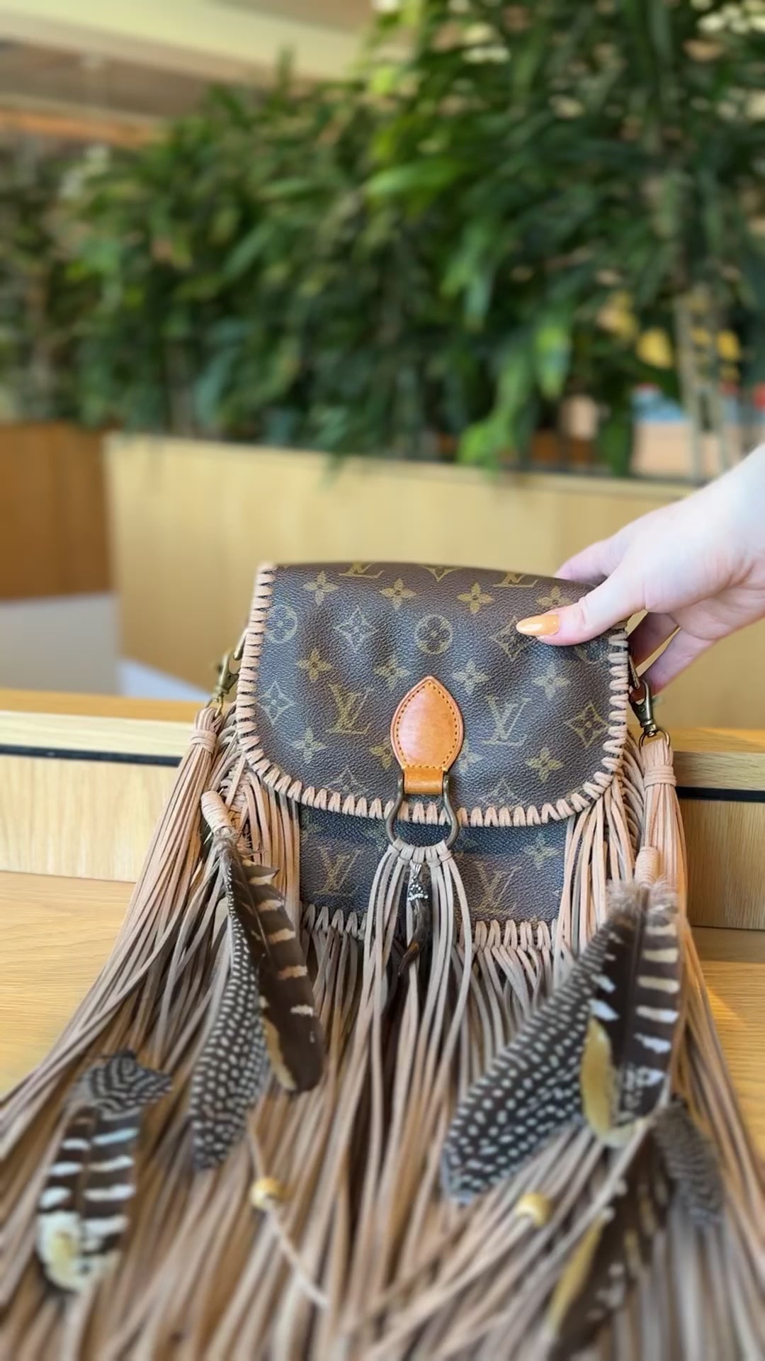 Hand Laced, Vintage Louis Vuitton Saint Cloud MM - 