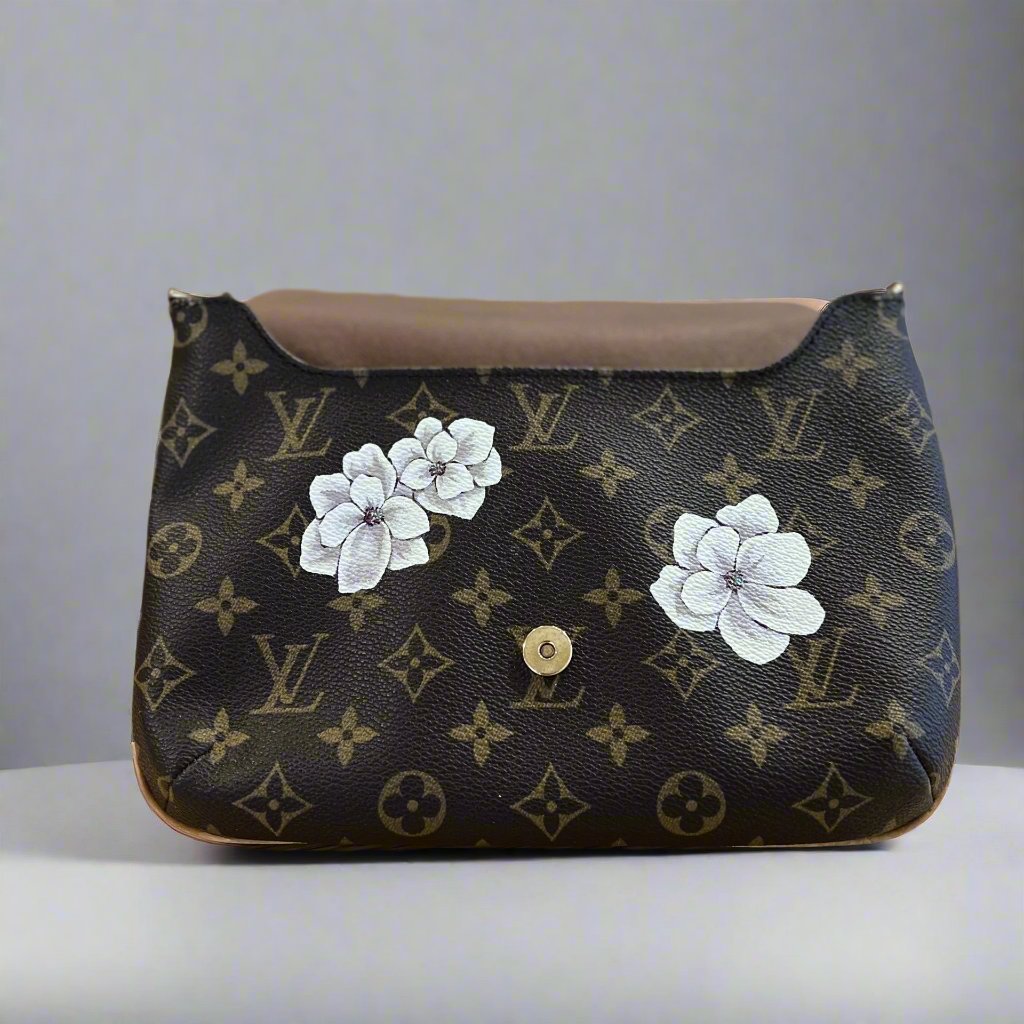 Hand painted Louis Vuitton Bag