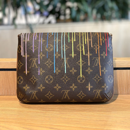 Hand painted Louis Vuitton Bag