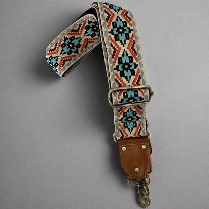 Turquoise Tails Handbag Strap Strap by New Vintage